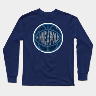 Minneapolis Basketball 2 Long Sleeve T-Shirt